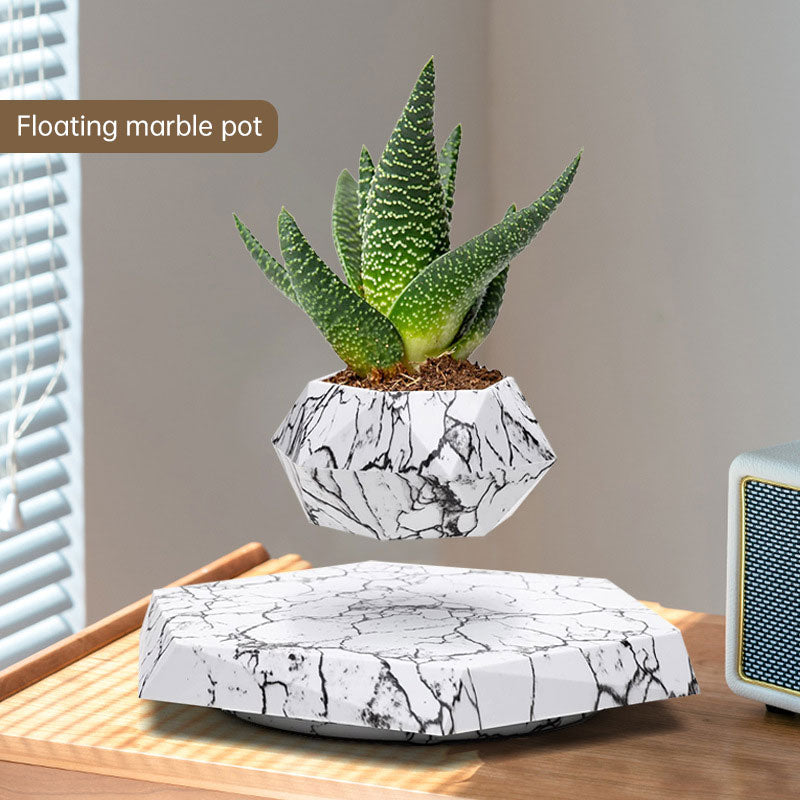 Online Celebrity Intelligent Product Magnetic Levitation Creative Fashion Decoration Agent Magnetic Levitation Potted Plants