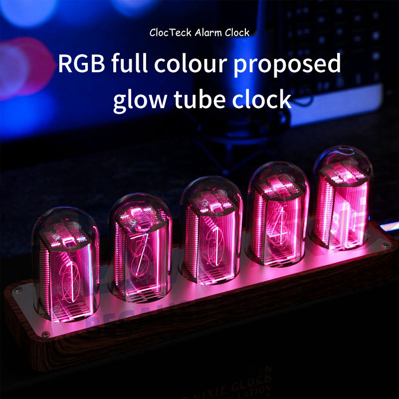 The Proposed Glow Tube Clock Creative Electronic Alarm Clock